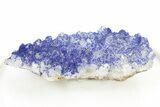 Vibrant Azurite on Quartz Crystals - China #252079-1